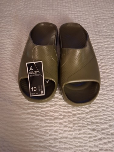 Jordan Post Slide Medium Olive  Women's Size 10 NWT  Fz6511-200 Great Gift - Picture 4 of 5
