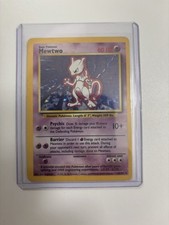Pokémon TCG Set Base Mewtwo Holo Card 10/102 Raro