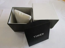 Timex Black Watch Cardboard Gift Box with Pillow
