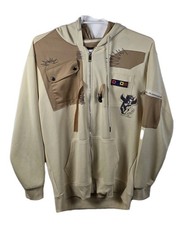 Demolition Men's XL Tan Multicolored Full Zip Jacket