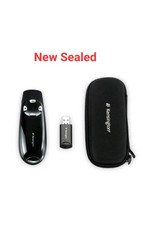 Kensington Presenter Pro Wireless Presentation Remote Green Laser- BLACK -SEALED