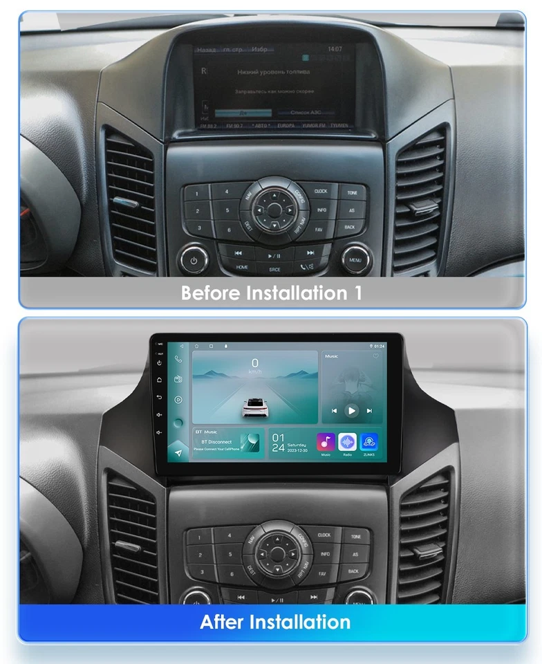 Für Chevrolet Orlando 2010-2018  CarPlay Android 14 Autoradio GPS NAVI BT 2+32GB - Bild 4 von 4