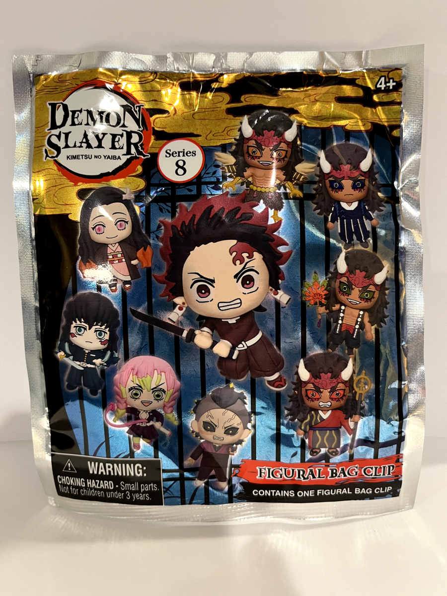Demon Slayer Series 8 Blind Bag 3D Foam Figural Keychain (Choose