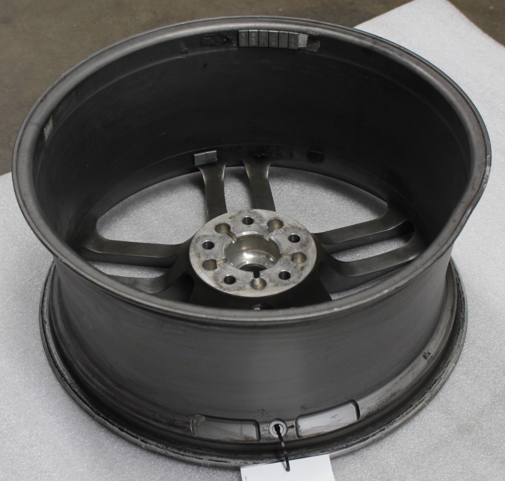 Ferrari 488, Front Wheel, Bent Barrel/Scratches, Used, P/N 310139