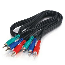 5 Pack 3FT RGB Component Video Cables – 3 RCA Red Green Blue Coaxial for HDTV/DV