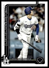 2025 Topps Update #US84 Shohei Ohtani Los Angeles Dodgers Nod and Smile