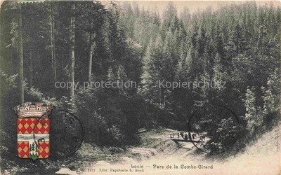 LE LOCLE NE Parc-de-la-Combe-Girard Forest Coniferous Forest Path Beam Walker Wap