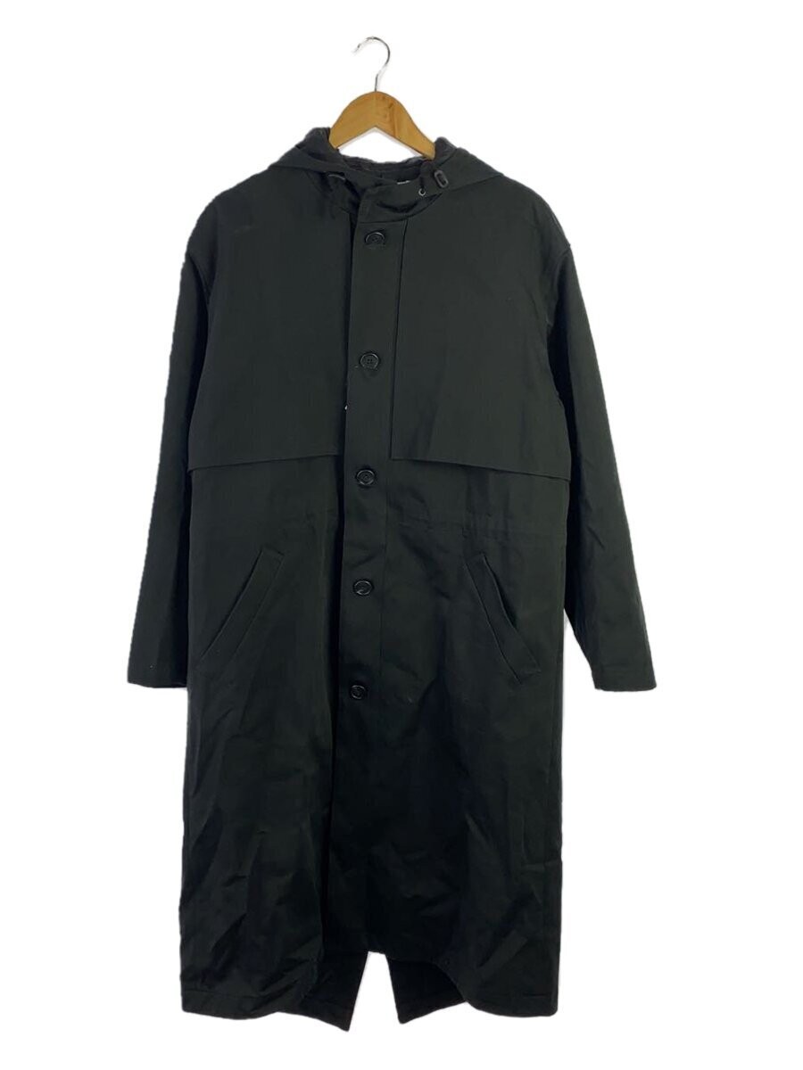 Coat/-/Cotton/Blk/Plain 3450