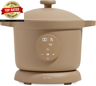 #ad Dream Cooker 6 Qt Ceramic ostick Multicooker amp; Pressure Cooker with Touchscre $261.45