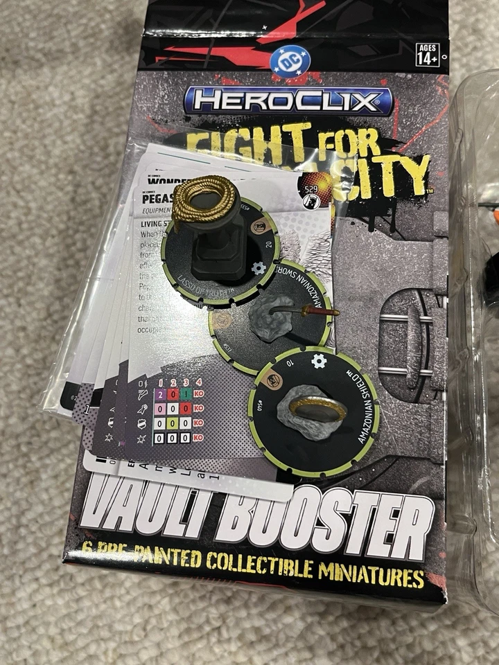 Heroclix DC Fight For Gotham City Vault Booster Pegasus Wonder Woman Amazonian - Image 3 of 3