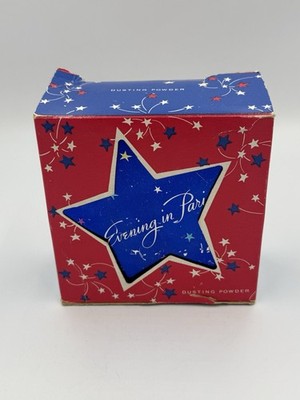 Evening In Paris NOS Dusting Powder Bourjois, N.Y. 