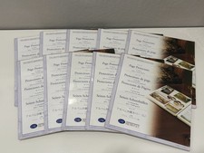 LOT of 10 Packs Creative Memories 12x12" Page Protectors OLD Style BONUS NIP