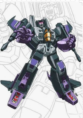 TRANSFORMERS SKYWARP VYNIL STICKER 