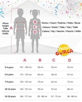 Zebra KostüM Kinder MäDchen 5-6 Jahre - Kleid Set Fiestas Guirca, TierkostüM