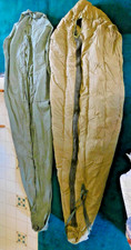 Vtg US Army M-1949 Mountain Down Feather Filled Sleeping Bag With Carrying Case