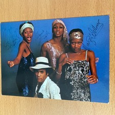 Boney M. Original drucksignierte Autogrammkarte Autograph Autogramm