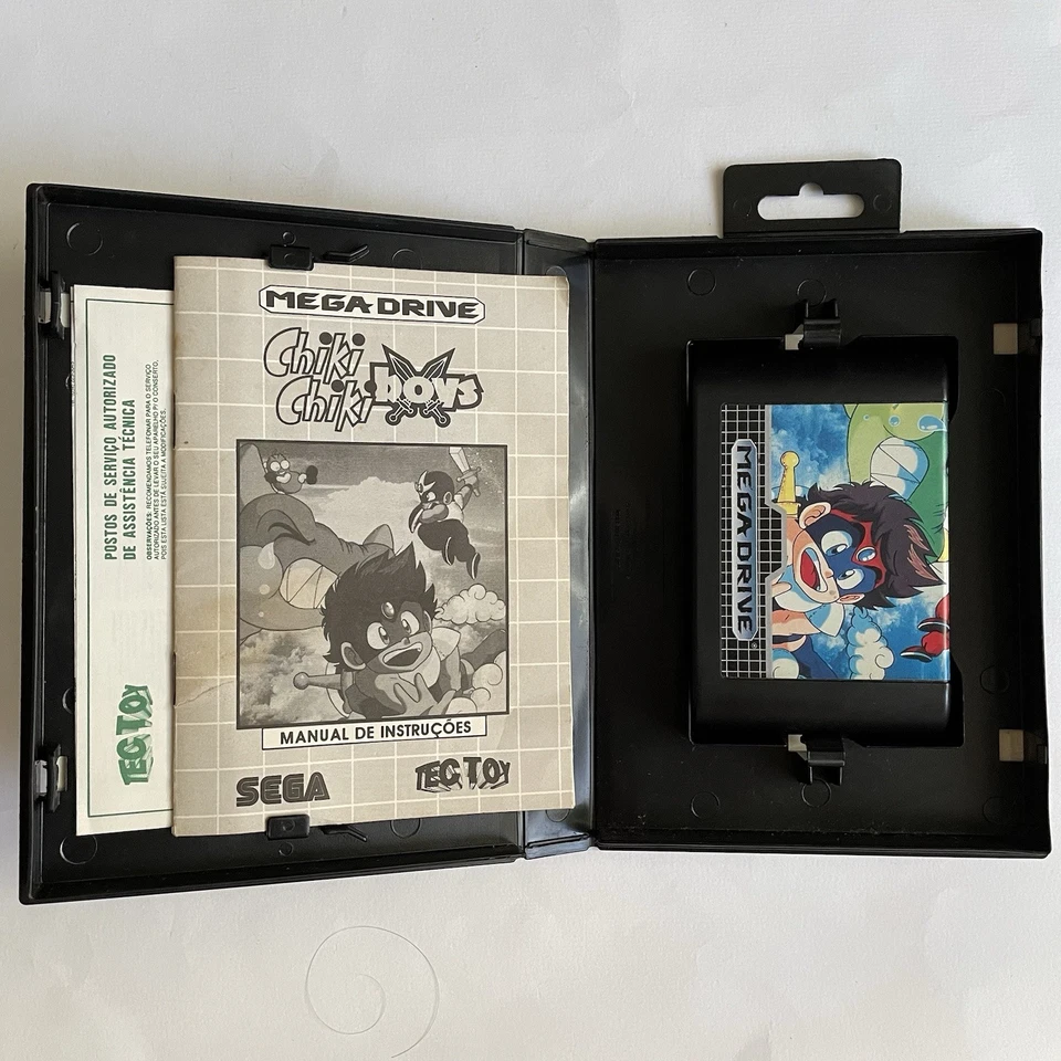 CHIKI CHIKI BOYS TECTOY BRAZIL SEGA MEGA DRIVE GENESIS COMPLETE - 🚫📦🇺🇸 - Image 2 of 4