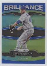 2020 Panini Prizm Brilliance Blue Prizm Jacob deGrom #B-1 0a4s