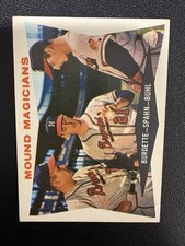1960 Topps Baseball #230 - Mound Magicians (Spahn, Burdette, Buhl) (EX)
