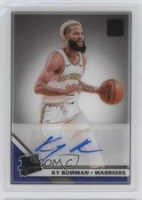 2019-20 Panini Clearly Donruss Rated Rookie Ky Bowman #CA-KYB Auto 6fs