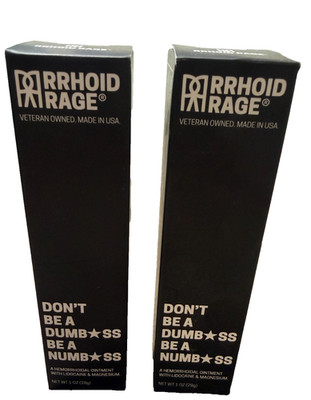 2-Hemorrhoid Cream & Fissure Ointment RRHOID RAGE-12/2025