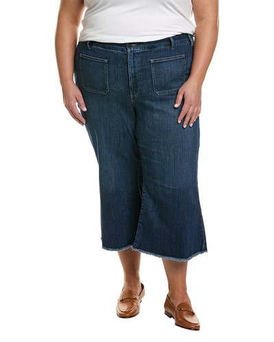 Nydj Plus Patchie Major Wide Leg Capri Fanciful Jeans Damen 20Wp