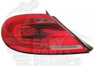 Feu arrière-gauche pour New Beetle RLine avec lentille polycarbonate rouge