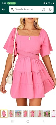 white christmas dresses Black Cutout Crossover A-Line Mini Dress Black / 3XL (Bust 98 cm) main image 0