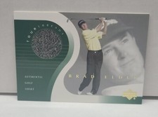 BRAD ELDER 2001 Upper Deck Tour Threads ~ SHIRT RELIC ~ PGA Golf