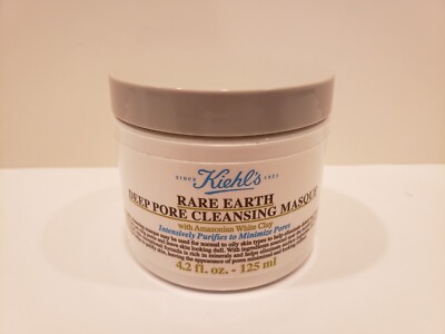 Kiehl's-Rare Earth Deep Pore Cleansing Masque ~ Sealed - 4.2 OZ