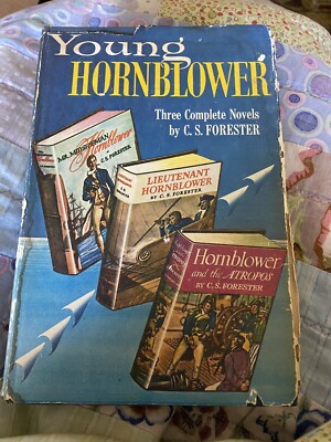 Young Hornblower 3 Complete Volumes by C. S. Forester HB 1948 1949 1950