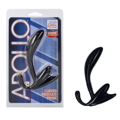 Apollo Curved Prostate Probe Male P-spot Stimulation mens Sex Toy | eBay Apollo Curved Prostate Probe Male P-spot Stimulation mens Sex Toy | eBay