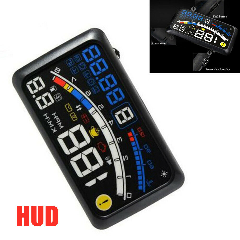 OBD2 Car Digital Finally popular brand Speedometer HUD Recommendation Up Overspeed Display Fuel Head