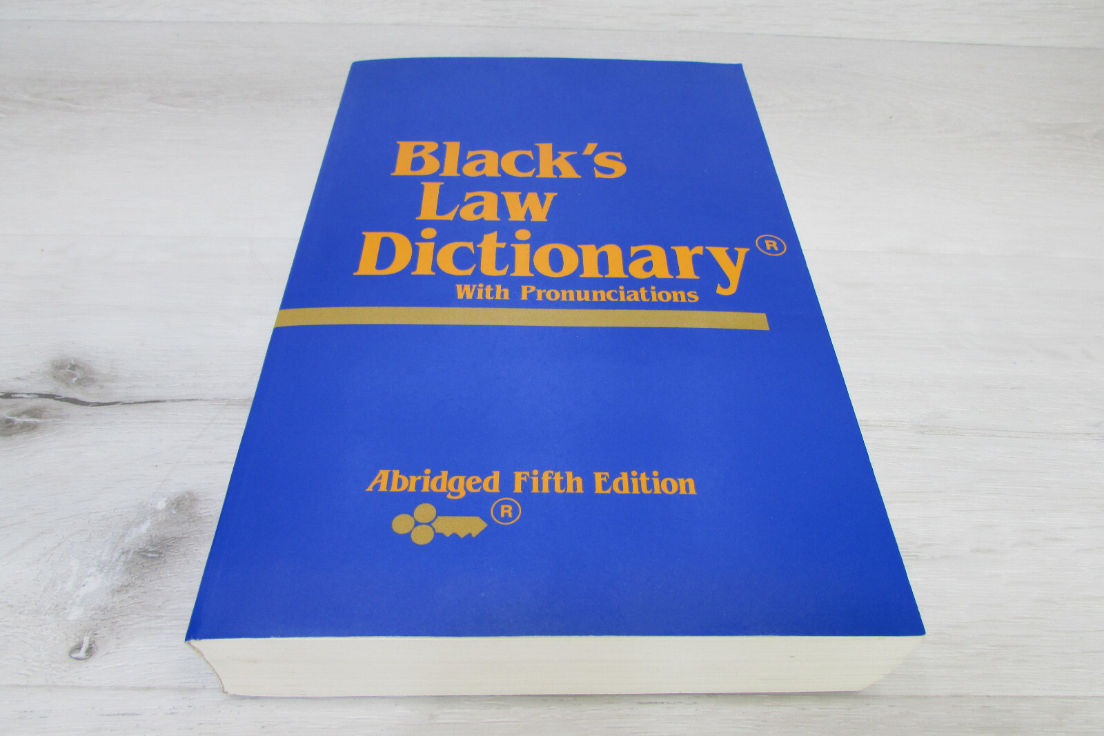 Black's Law Dictionary With Pronunciations Abridged Fifth Edition Paperback VGC 9780314771353 eBay