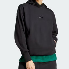 Adidas Womens Fleece Loose Hoodie Size L