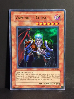 Vampire's Curse | Ultra Rare | PTDN | Near Mint | english | Yu-Gi-Oh
