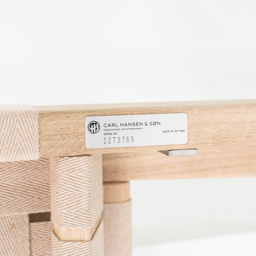 2023 MG501 Cuba Lounge Chair Morten Gottler for Carl Hansen Oak Soap & Natural - Picture 12 of 12