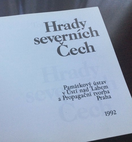 Hrady Severních Čech (Northern Czech Castles) 1992 Thomáš Durdík (Content Czech) - Picture 2 of 6