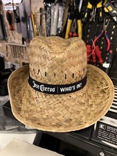 Jose Cuervo Tequila Hut Strohhut mit schwarzem Band Neu OVP Sommer Mütze Cap Bar