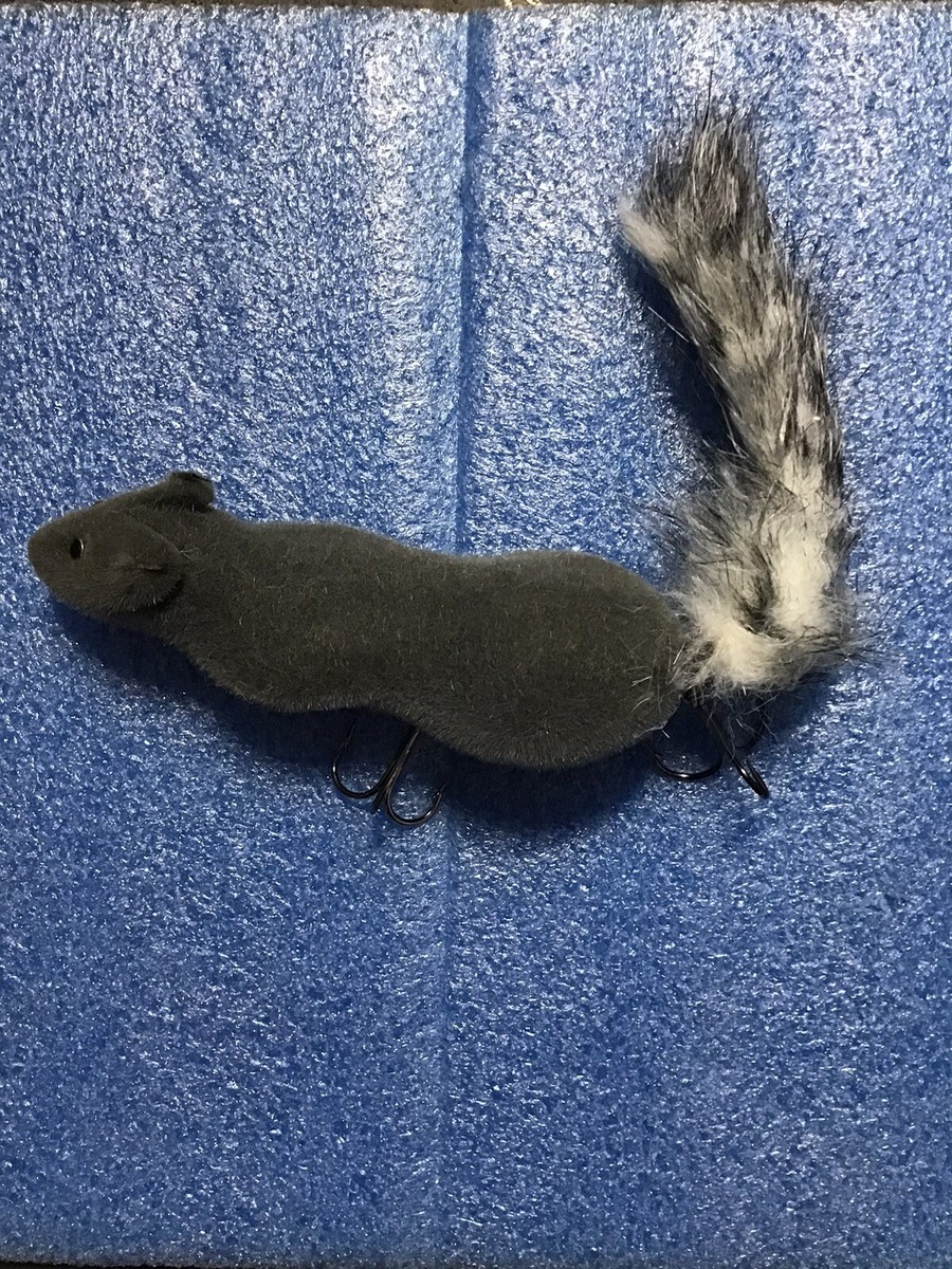 【美品】【希少品】Squirrel Bait Squirrel Fishing Lure Grey | eBay