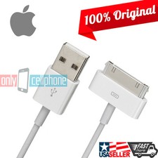 Lot of 2 OEM Authentic Apple 30 Pins USB Data Charger Cable for iPad 1/2/3