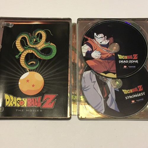 Dragon Ball Z Dead Zone The Movie & The Worlds Strongest DVD's Steelbook - Picture 3 of 3