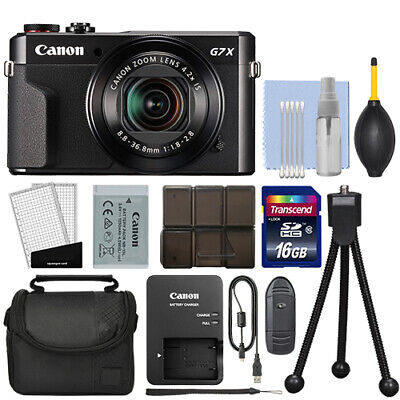 Canon Powershot G7x Mark Ii 1mp Digital Camera 4 2x Optical Zoom 16gb Kit Ebay