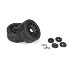 Pro-Line 1/6 Menace HP BELTED F/R 5.7” Tires MTD 24mm Black Raid 8x48 Hex (2)