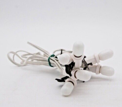 Department 56 6 Socket LIGHT SET with LIGHT BULBS for Any Village 599279 TESTED