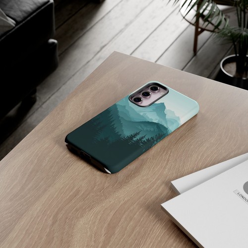 Minimalist Style Great Outdoors Scene, Tough Case, for iPhone and Samsung Galaxy - Foto 76 di 97