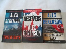 John Wells lot of 8 books Alex Berenson