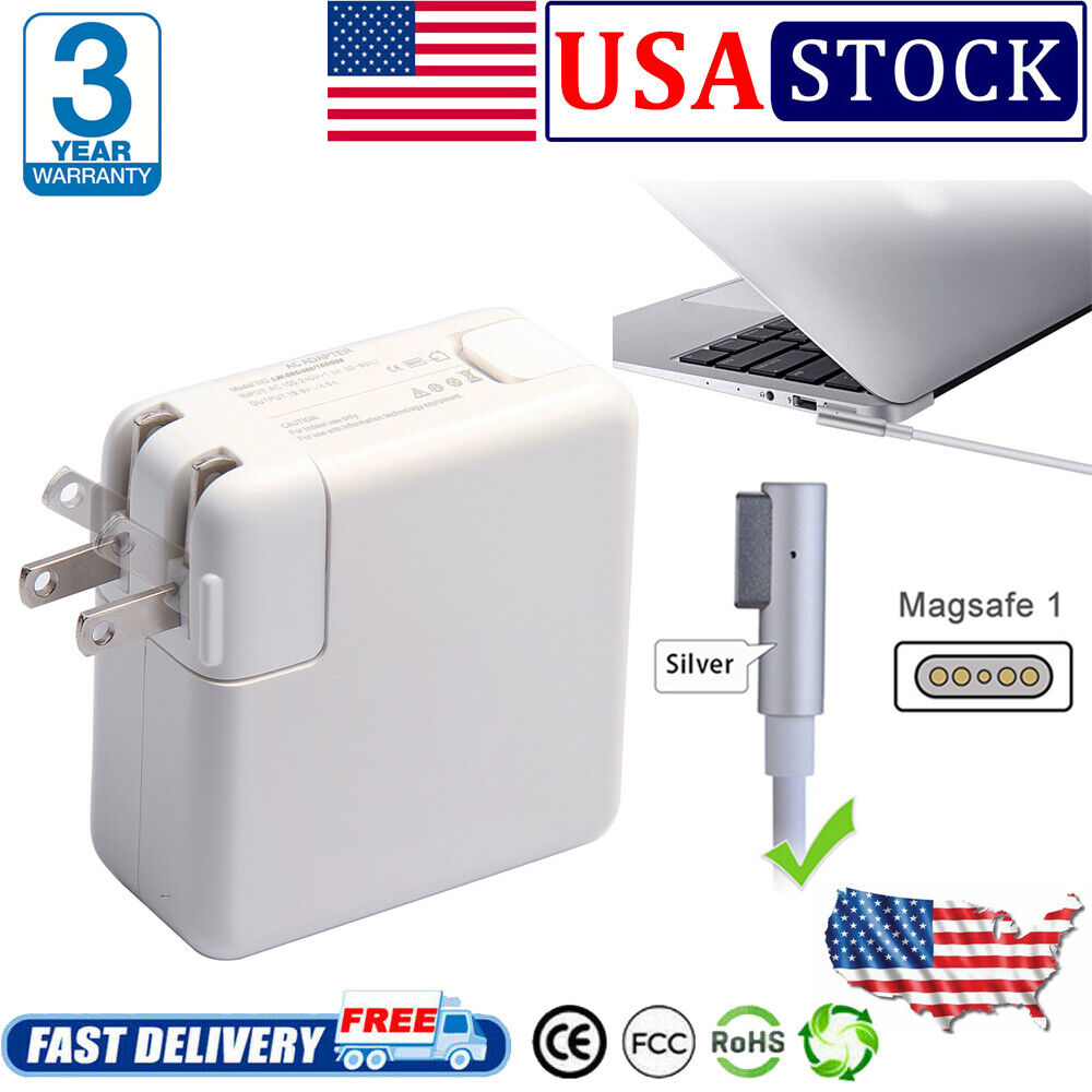 Power Adapter L-Tip for MacBook Pro 60w 85w Charger 13 Inch Power Adapter L-Tip for MacBook Pro 60w 85w Charger 13 Inch