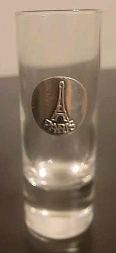 Eiffel Tower PARIS Shot Glass 4 Inches Tall - Picture 2 of 3