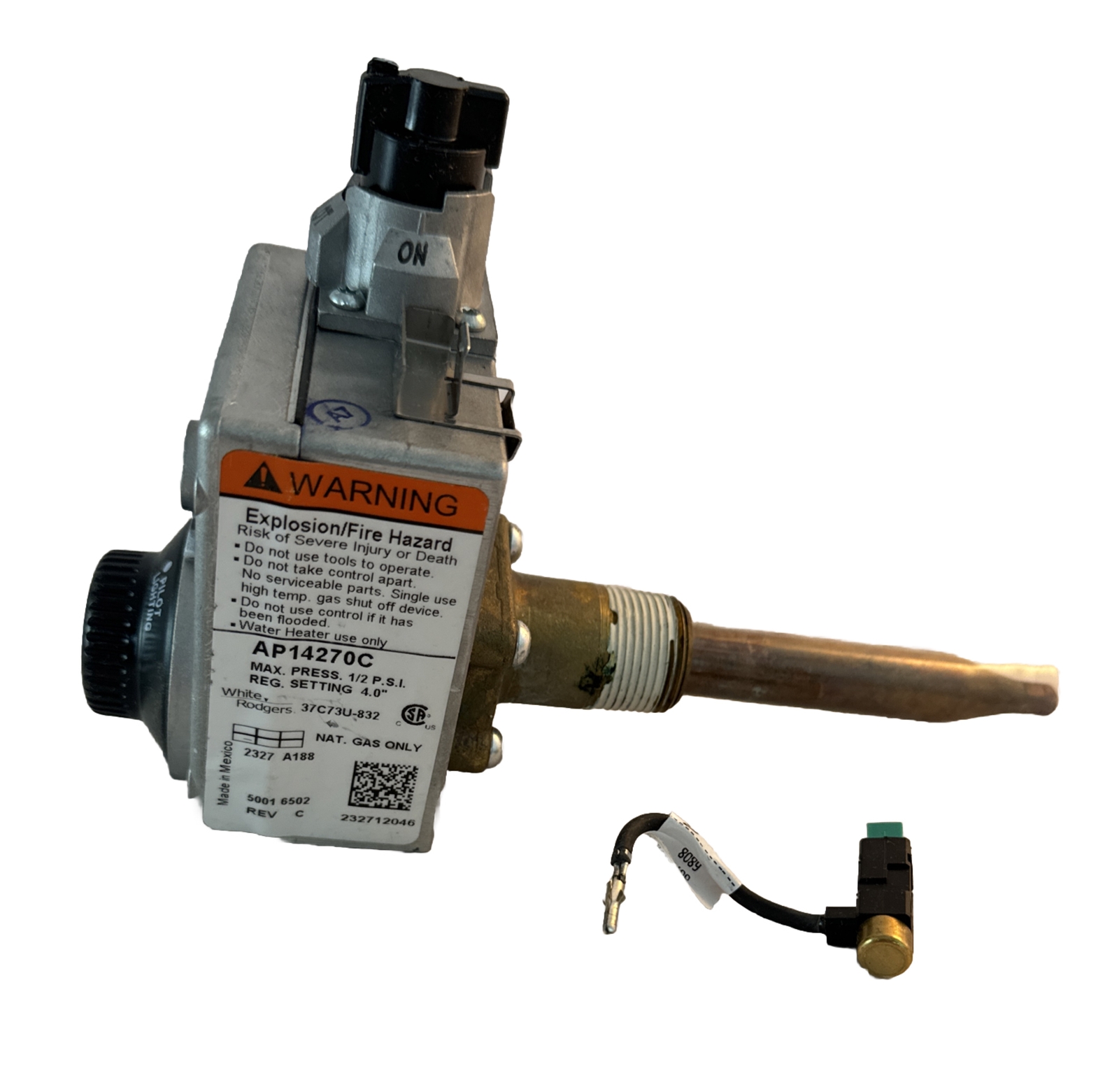 OEM SP21195C SP20303D Water Heater Gas Valve and Pilot Adapter Kit eBay